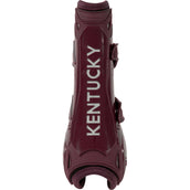 Kentucky Horsewear Botas para tendones Bamboo Elastic Bordeaux