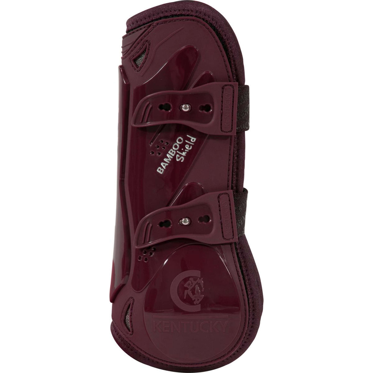 Kentucky Horsewear Botas para tendones Bamboo Elastic Bordeaux