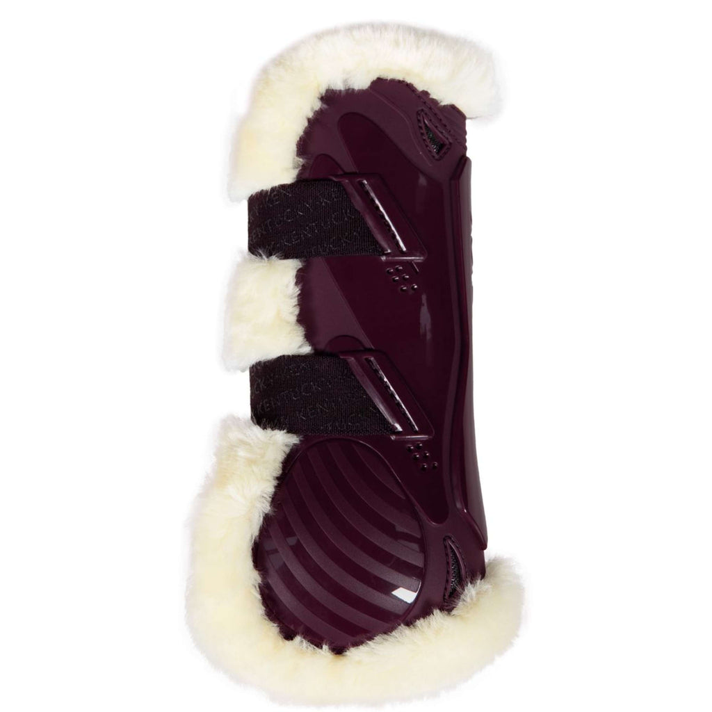 Kentucky Horsewear Botas para tendones Bamboo Elastic Español (ES): piel de oveja vegana Bordeaux