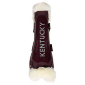 Kentucky Horsewear Botas para tendones Bamboo Elastic Español (ES): piel de oveja vegana Bordeaux