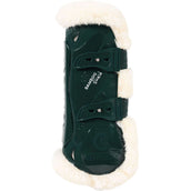 Kentucky Horsewear Botas para tendones Bamboo Elastic Español (ES): piel de oveja vegana Verde oscuro