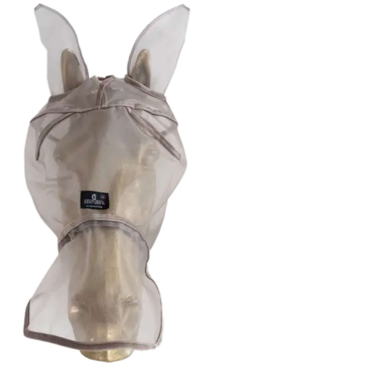 Kentucky Horsewear Máscara para Moscas Classic con Orejas y Nariz Beige