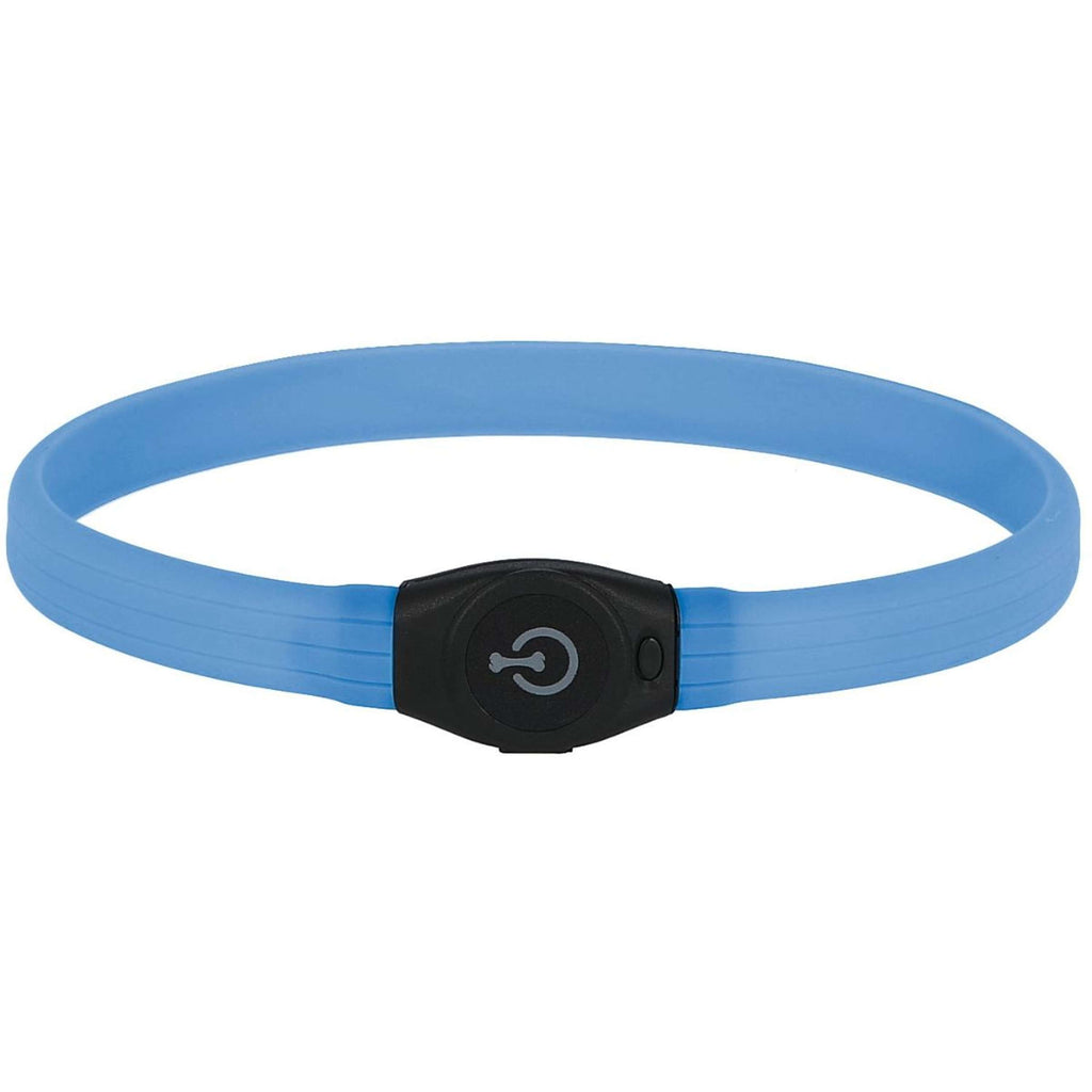 Kerbl Halsband Langhaar LED Azul