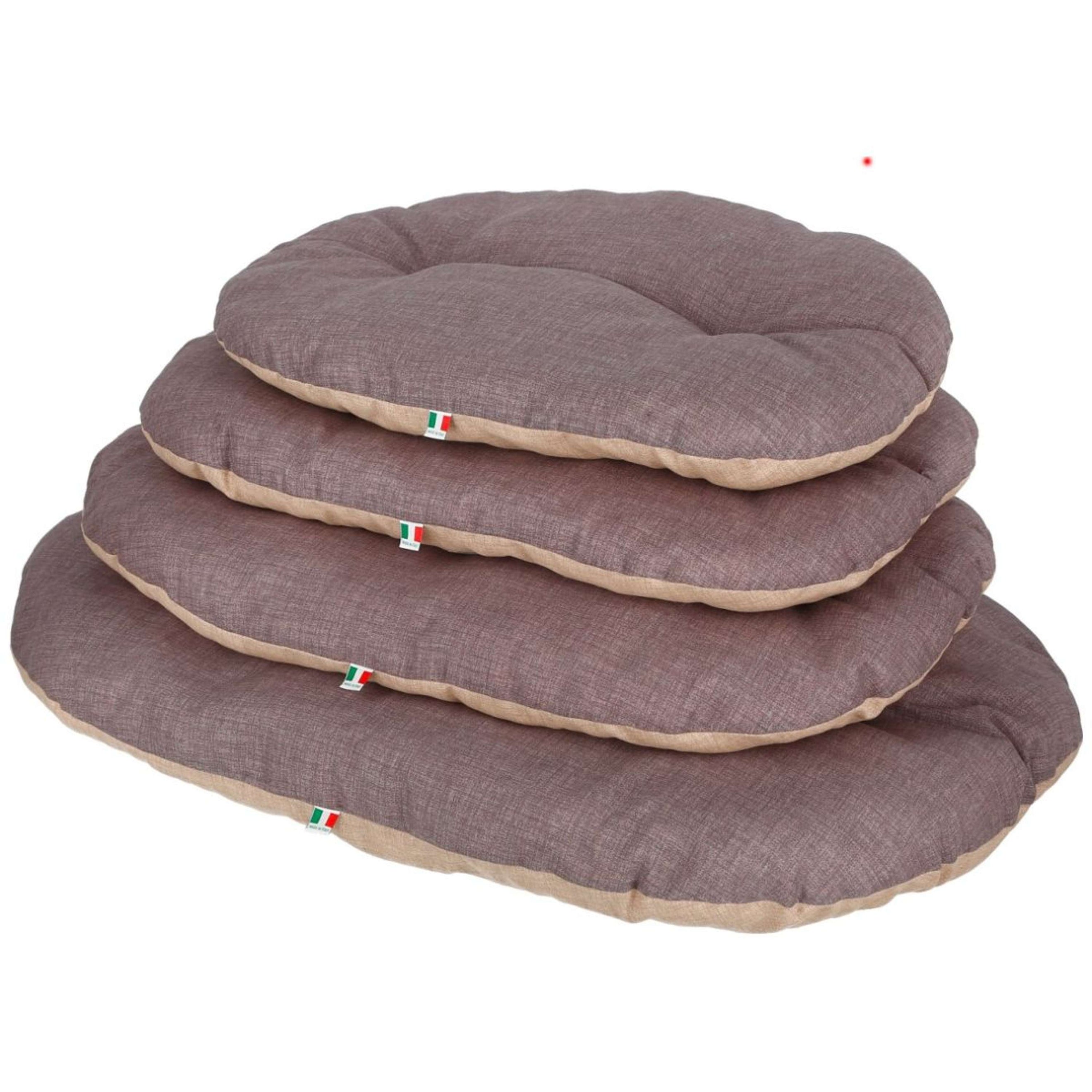 Kerbl Cojín para Perro Loneta Marron/Gris