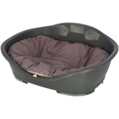 Kerbl Cojín para Perro Loneta Marron/Gris