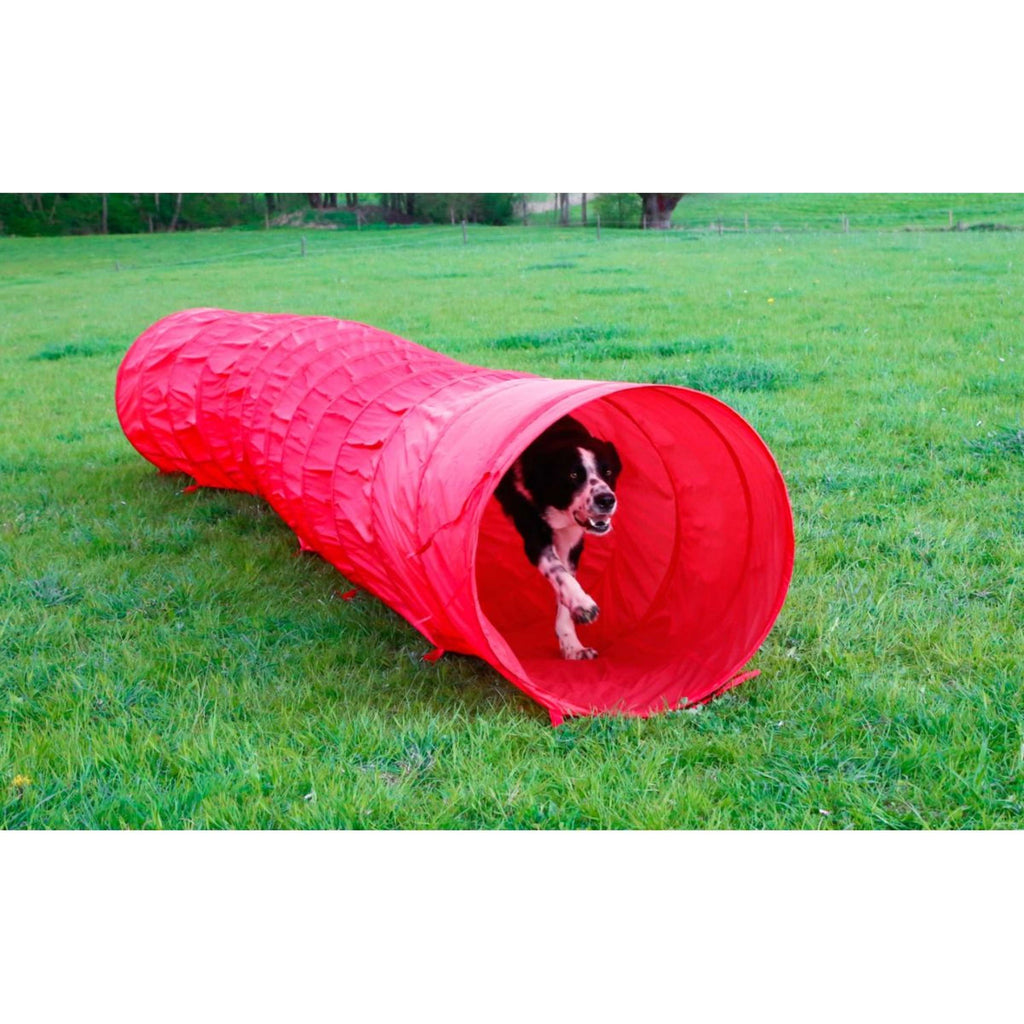 Kerbl Túnel de Agilidad para Perros Rojo