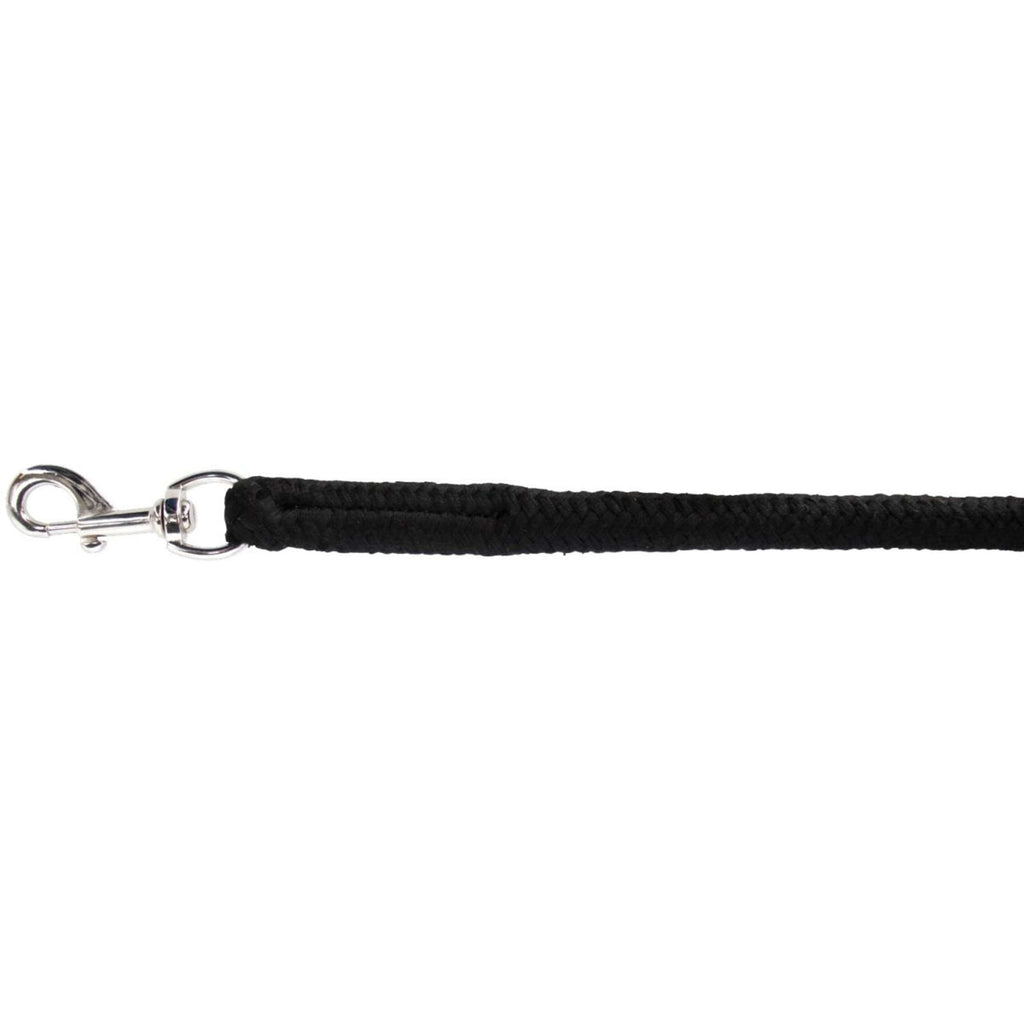 Kerbl Cuerda Algodón con mosquetón Negro