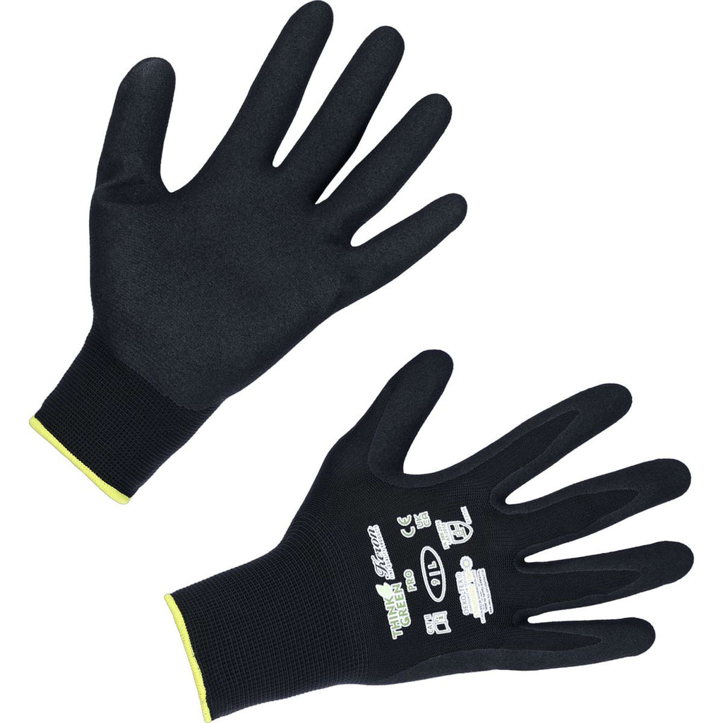 Kerbl Guantes Thinkgreen Pro Negro