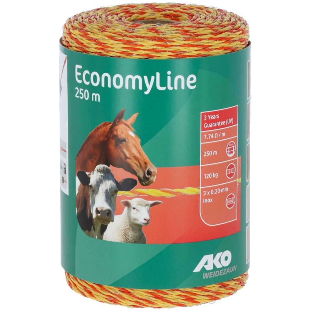 Ako Alambre para Cercas Economyline Naranja amarillo