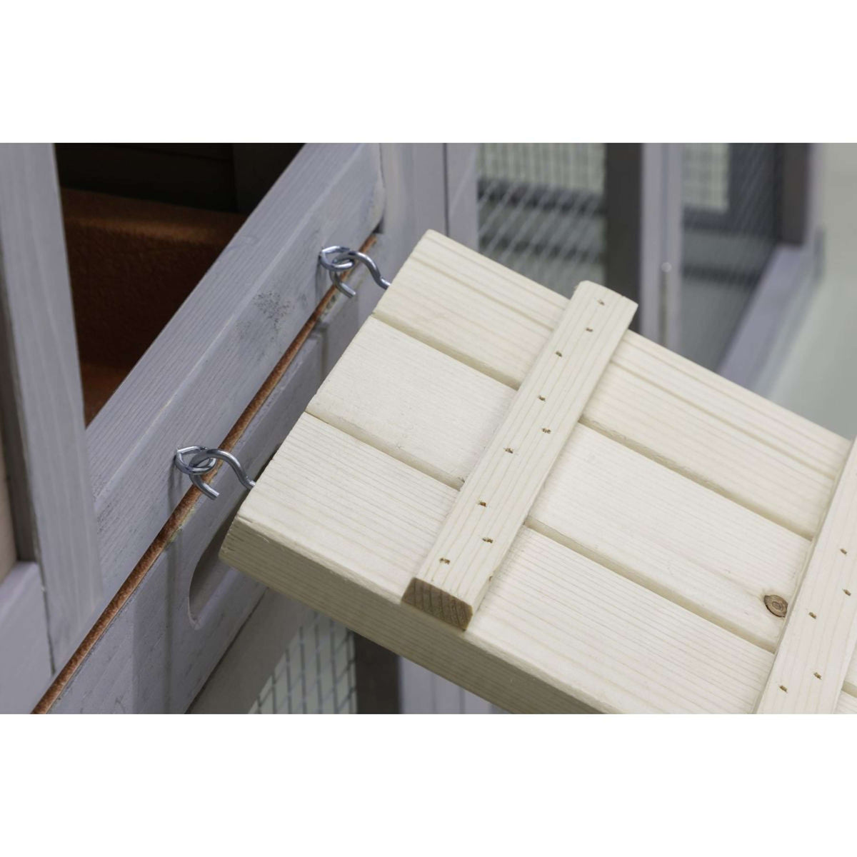 Kerbl Escalera para pollos Spanish: de Madera