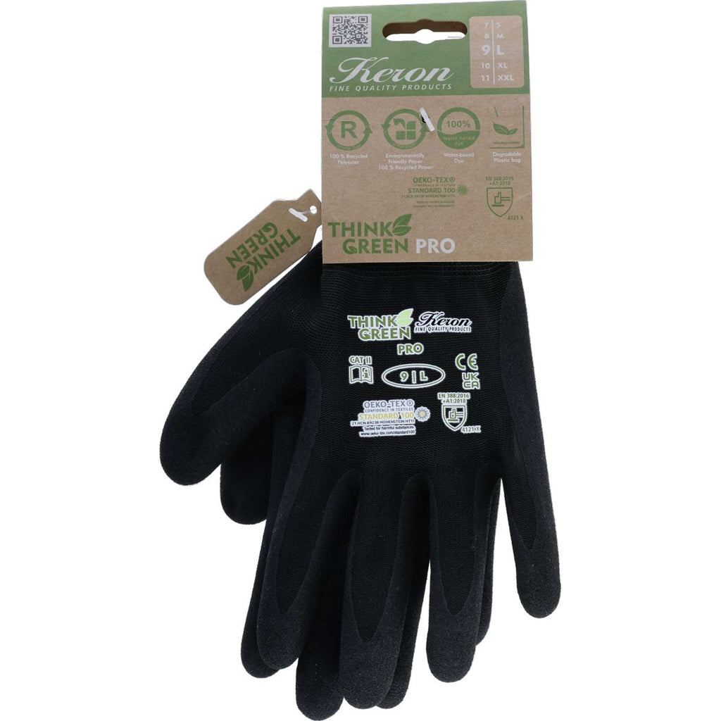 Kerbl Guantes Thinkgreen Pro Negro