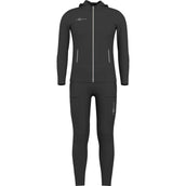 Covalliero Pantalón de Equitación + Sudadera con Cremallera Niños Graphite