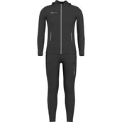 Covalliero Pantalón de Equitación + Sudadera con Cremallera Niños Graphite
