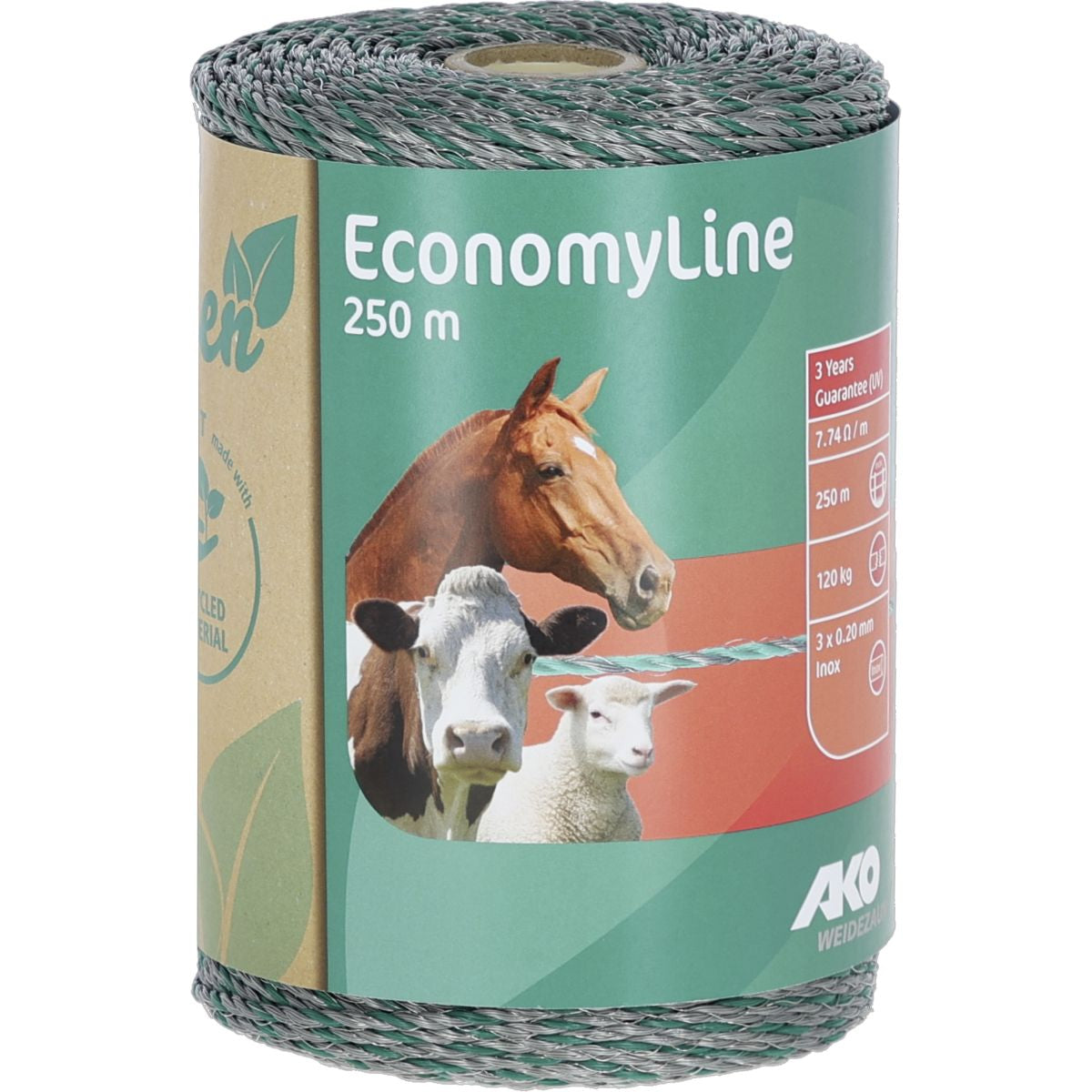 Ako Alambre EconomyLine Verde Gris