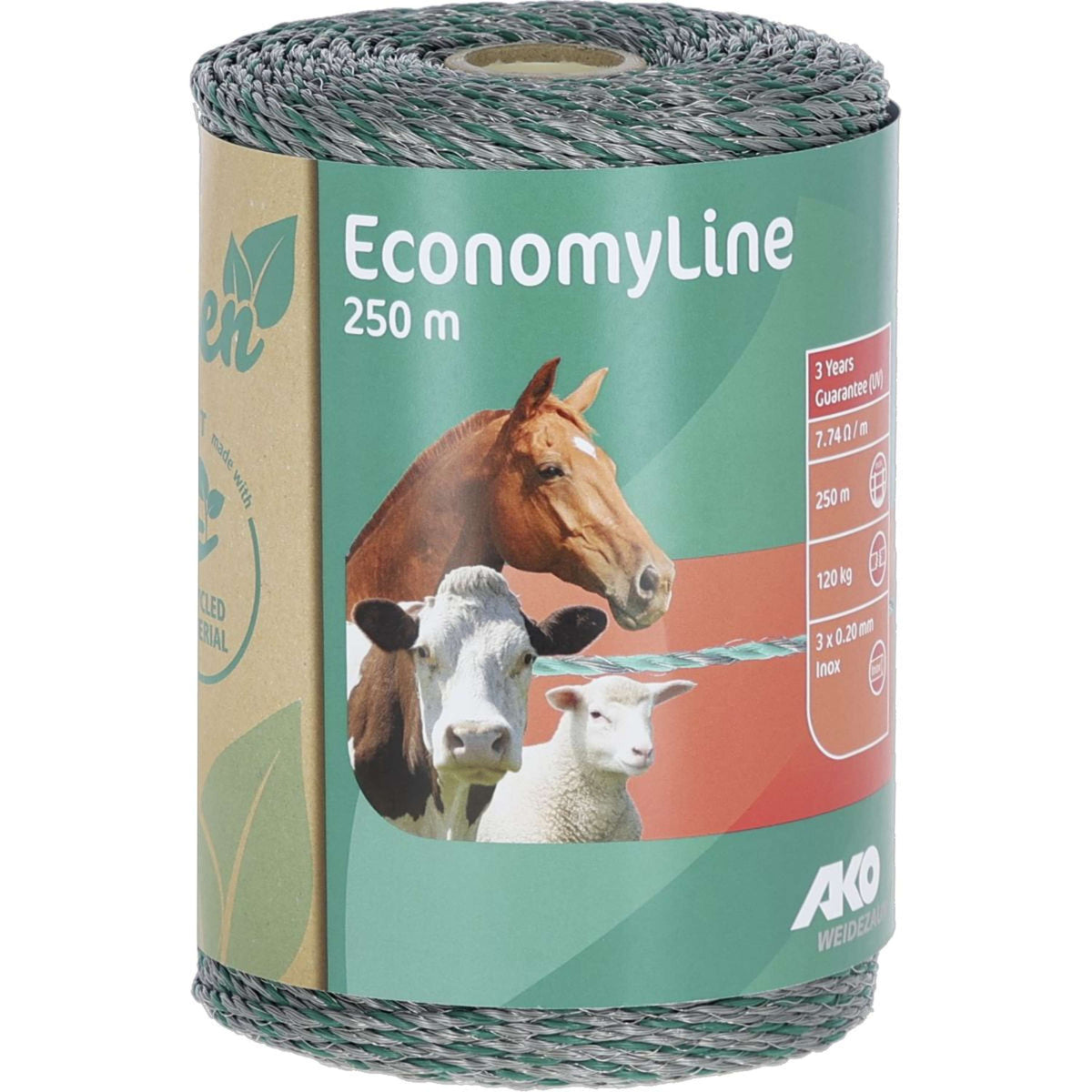 Ako Alambre EconomyLine Verde Gris