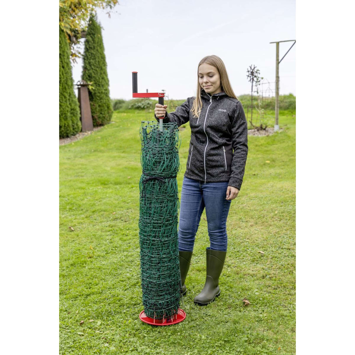 Kerbl Enrollable de red Twist Butler