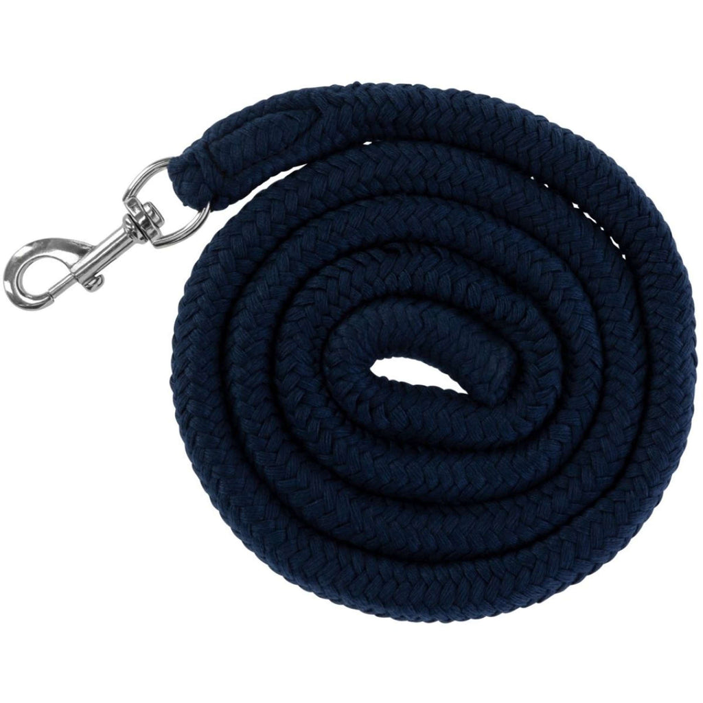 Kerbl Cuerda Algodón con mosquetón Azul