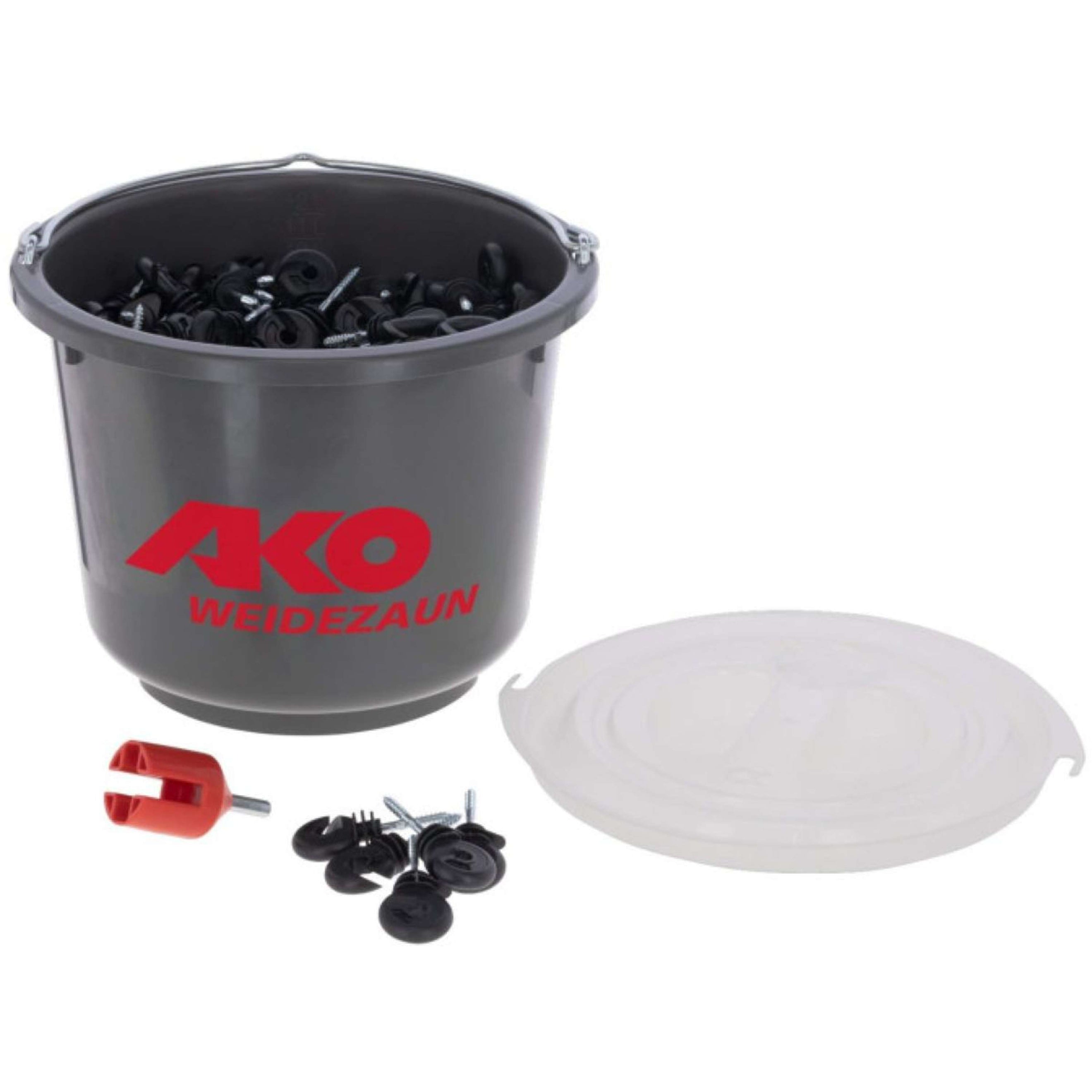 Ako Ringisolatoren en un Cubo Accesorio de Taladro 250 piezas