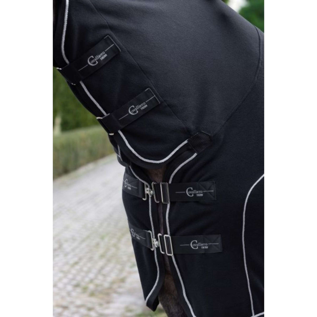 Covalliero Manta para el sudor Therm con cuello Negro
