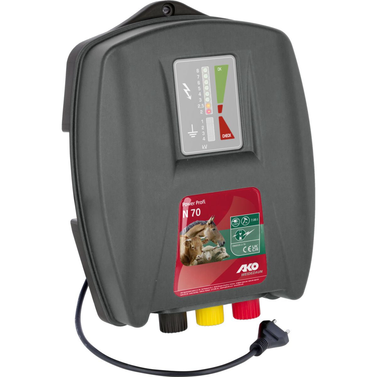 Ako Dispositivo de cerca eléctrica Power Profi N70230 Volt