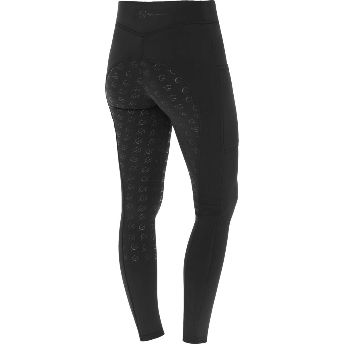 Covalliero Legging de Equitación ClassicStar Full Grip Negro