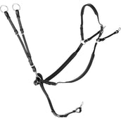 Covalliero Pettorina con martingala Negro