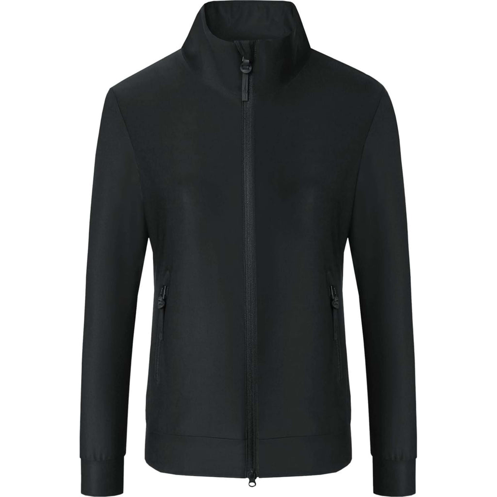 Covalliero Felpa con cappuccio e zip Blouson Donne Negro