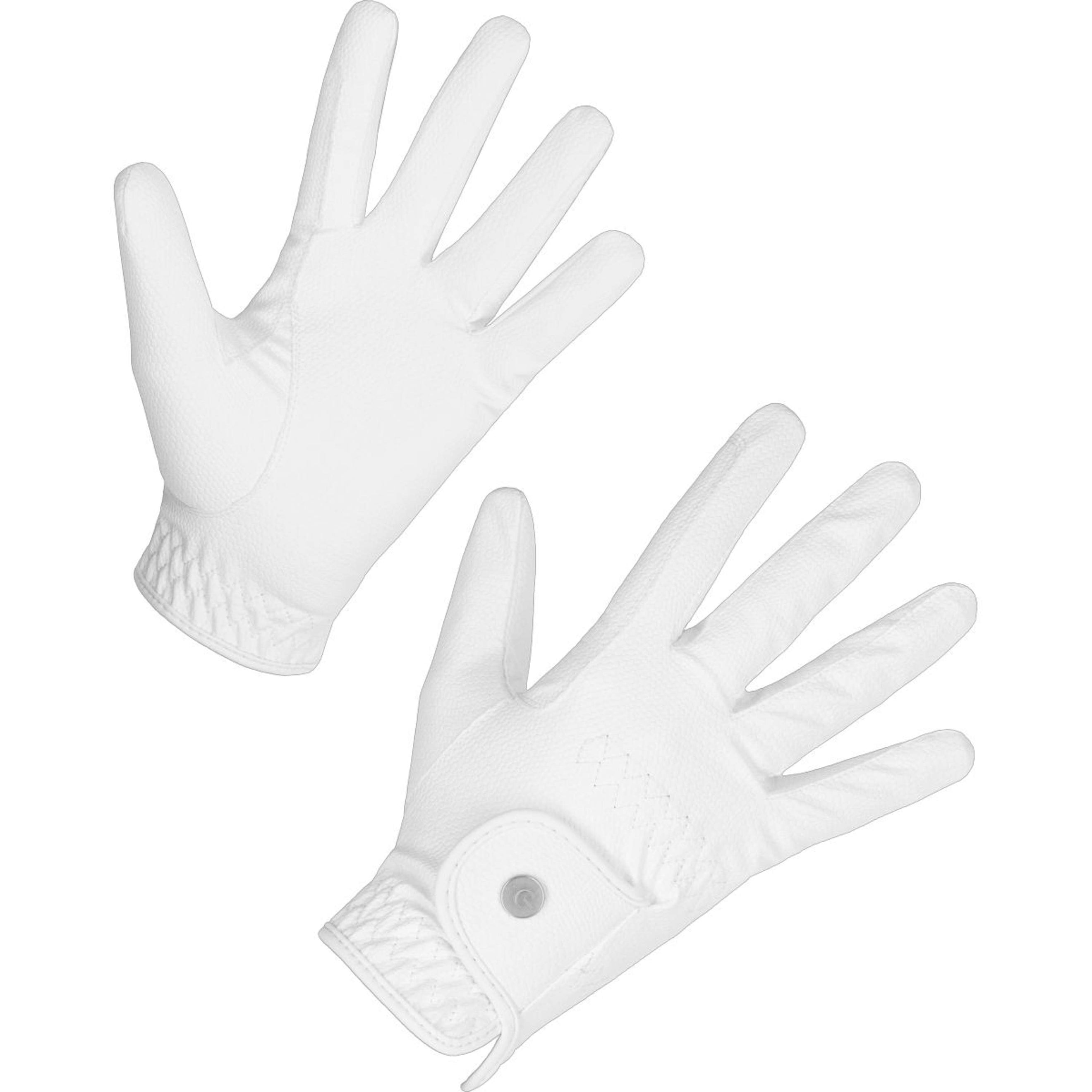 Covalliero Guanti da Equitazione Antana Blanco