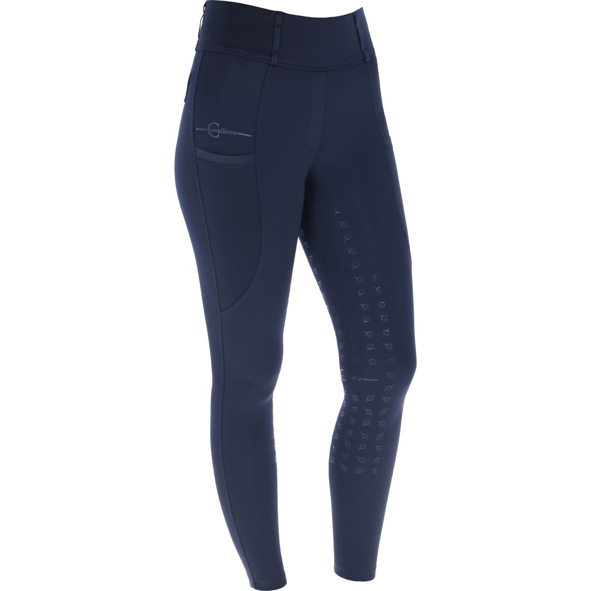 Covalliero Legging de Equitación Highwaist Full Grip Dark Navy