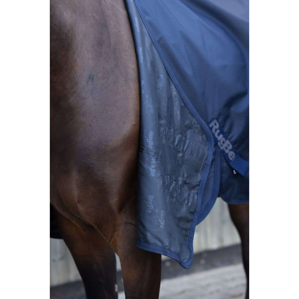 RugBe by Covalliero Alfombra de Exterior 50g Dark Navy