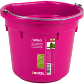 Kerbl Secchio con lato piatto Rosa