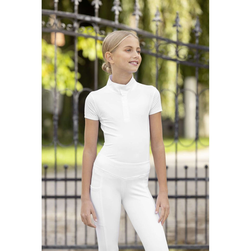 Covalliero Maglietta da Competizione Bambini Blanco