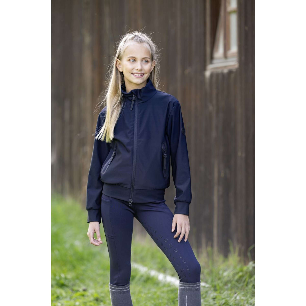 Covalliero Sudadera con capucha y cremallera Blouson Niños Dark Navy