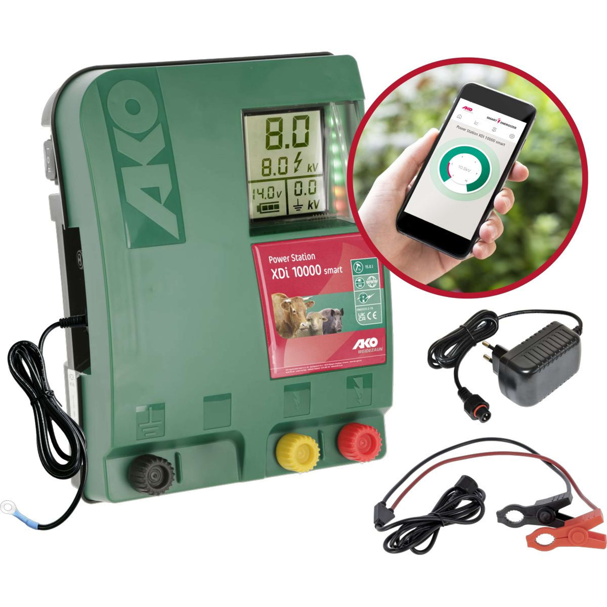 Ako Dispositivo per recinzioni elettriche XDI 10000 smart