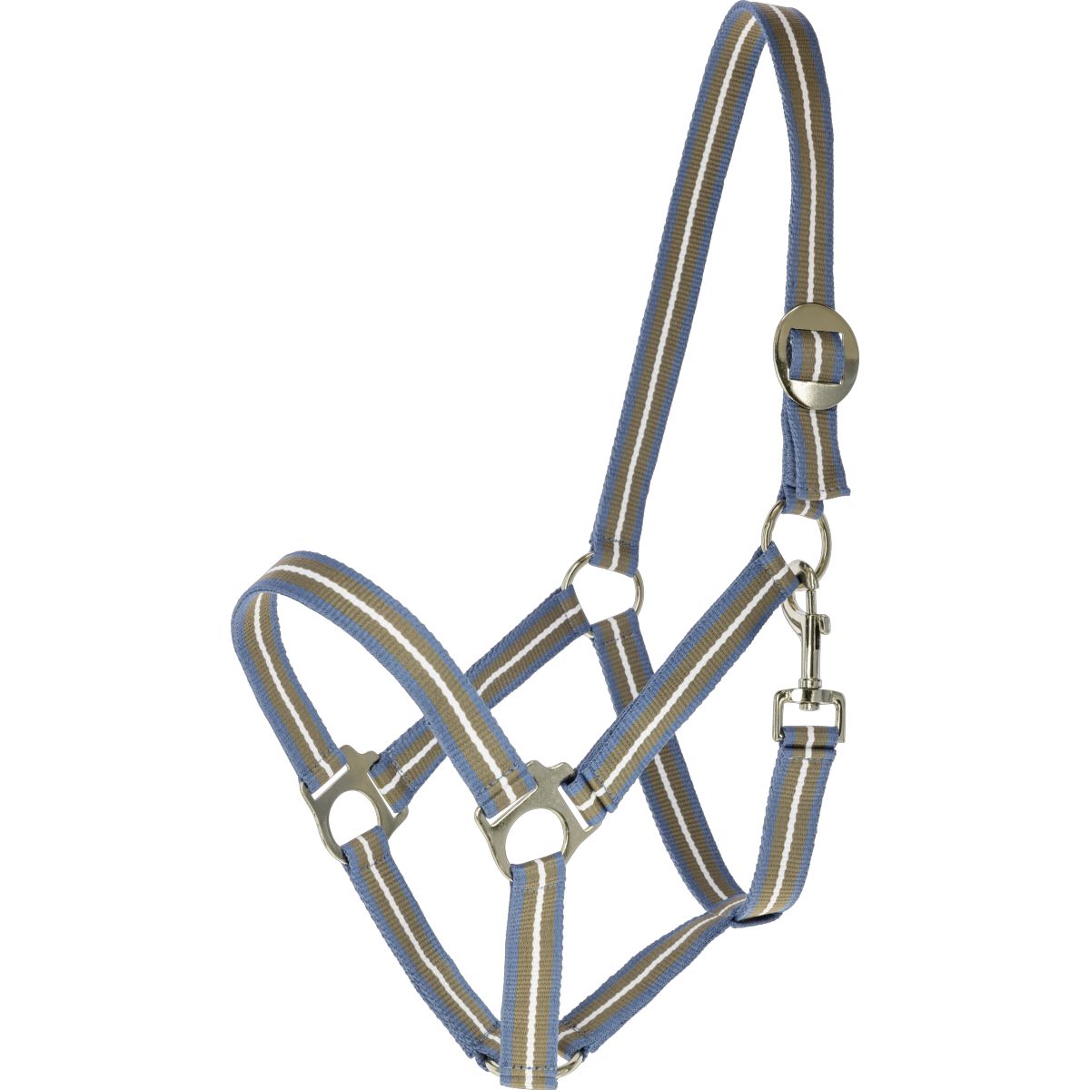 Covalliero Cabezada SS26 Smoked Blue/Nuez