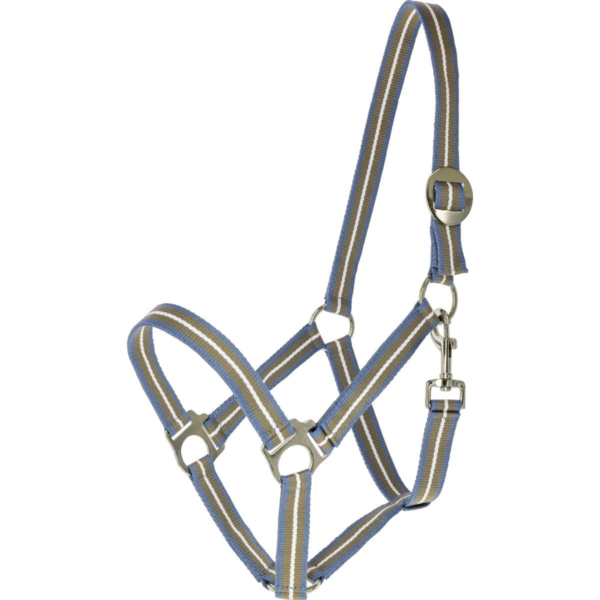 Covalliero Cabezada SS26 Smoked Blue/Nuez