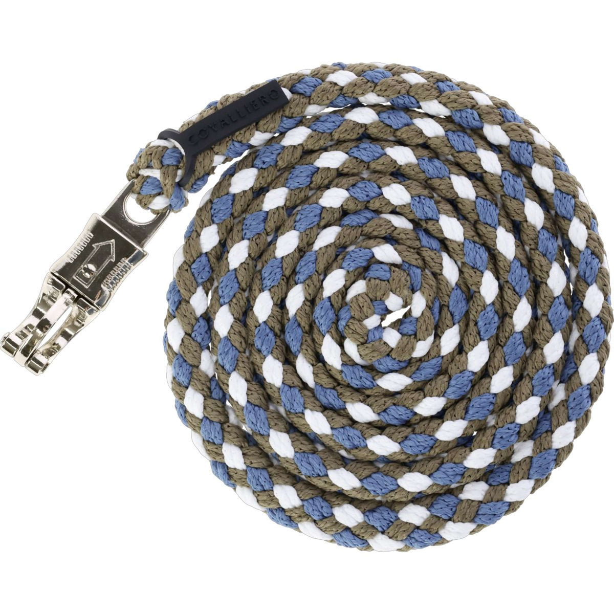 Covalliero Cuerda de Cabestro SS26 con Gancho de Pánico Smoked Blue/Nuez