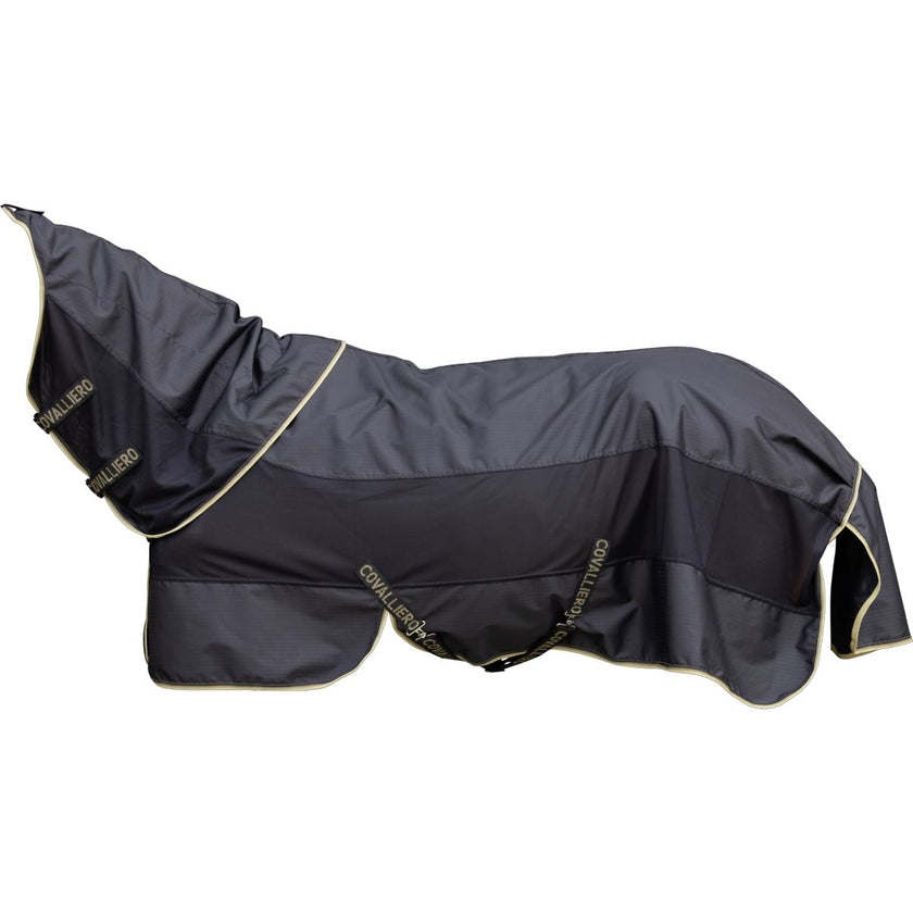 Covalliero Manta Impermeable SS26 Negro