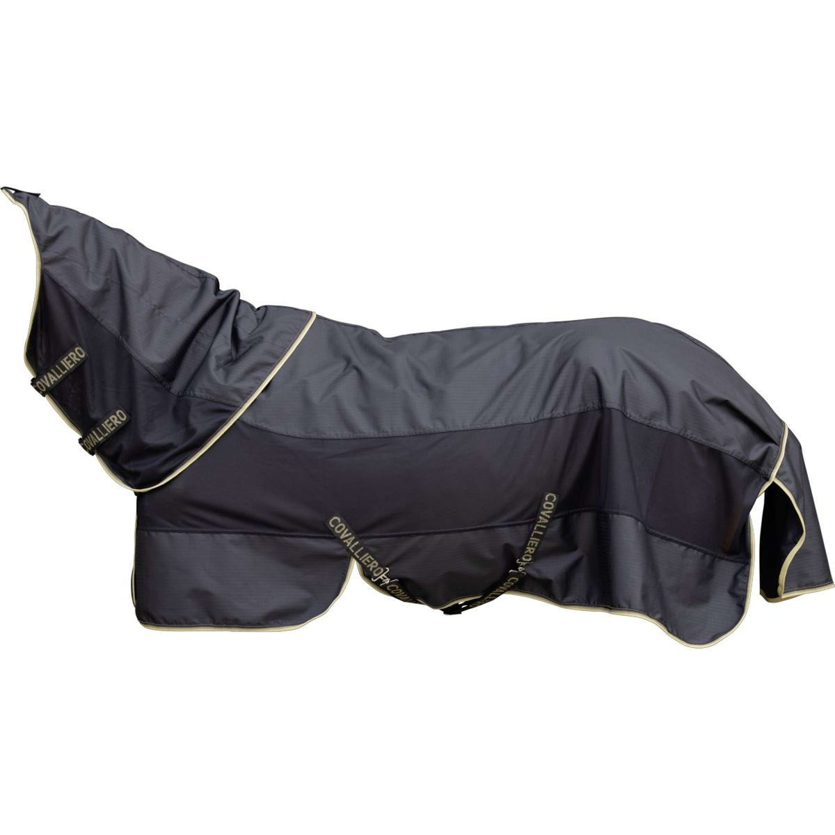 Covalliero Manta Impermeable SS26 Negro