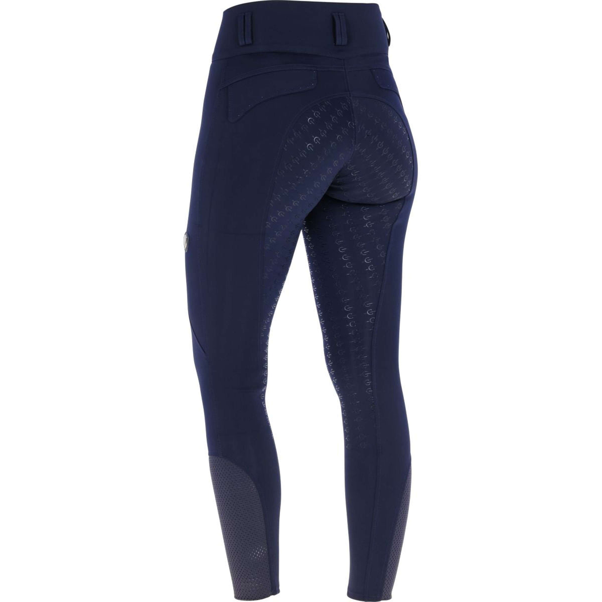 Covalliero Pantalón de Equitación SS26 Mujer Full Grip Azul Marino Oscuro