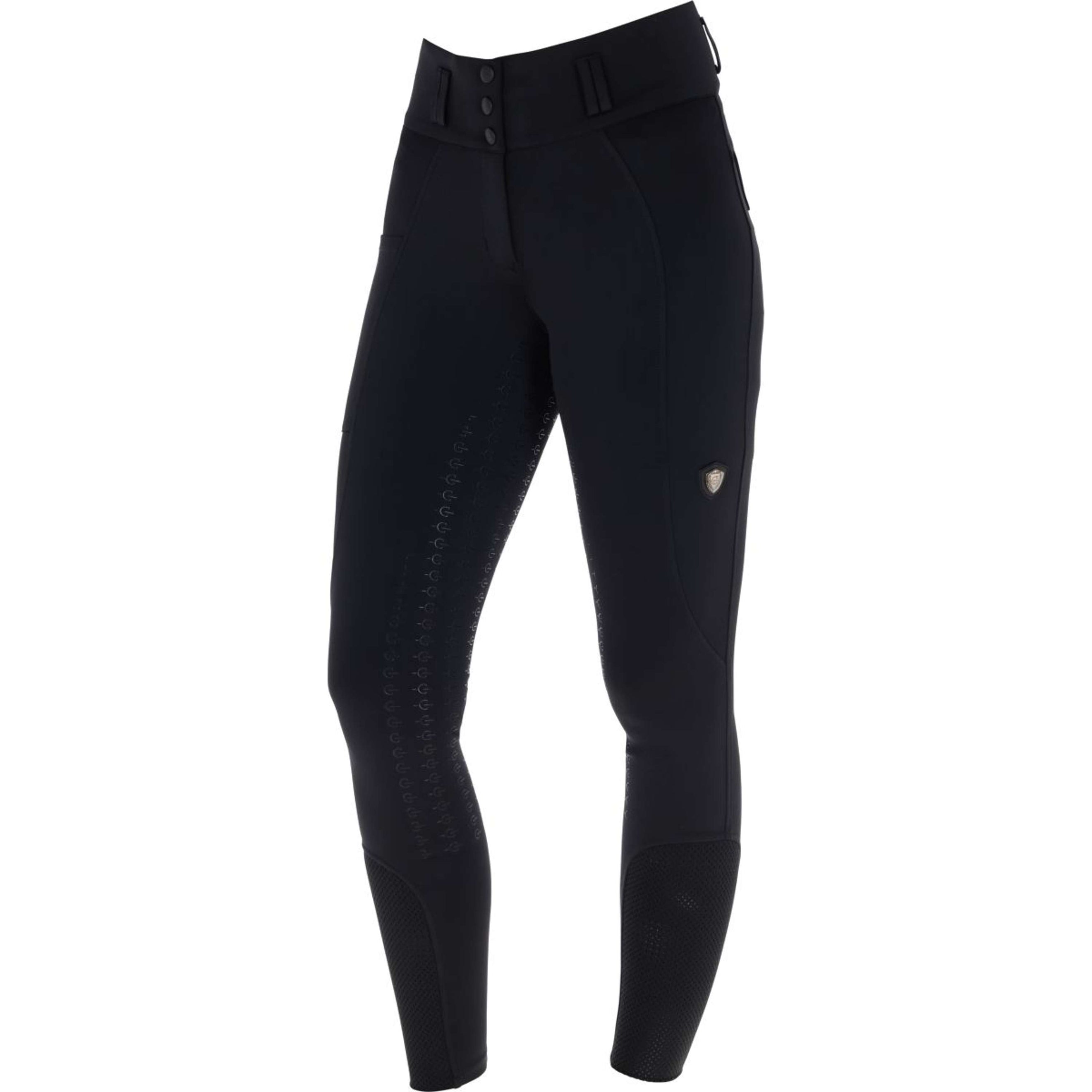 Covalliero Pantalón de Equitación SS26 Mujer Full Grip Negro
