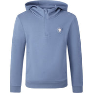 Covalliero Hoodie SS26 Niños Smoked Blue