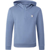 Covalliero Hoodie SS26 Niños Smoked Blue