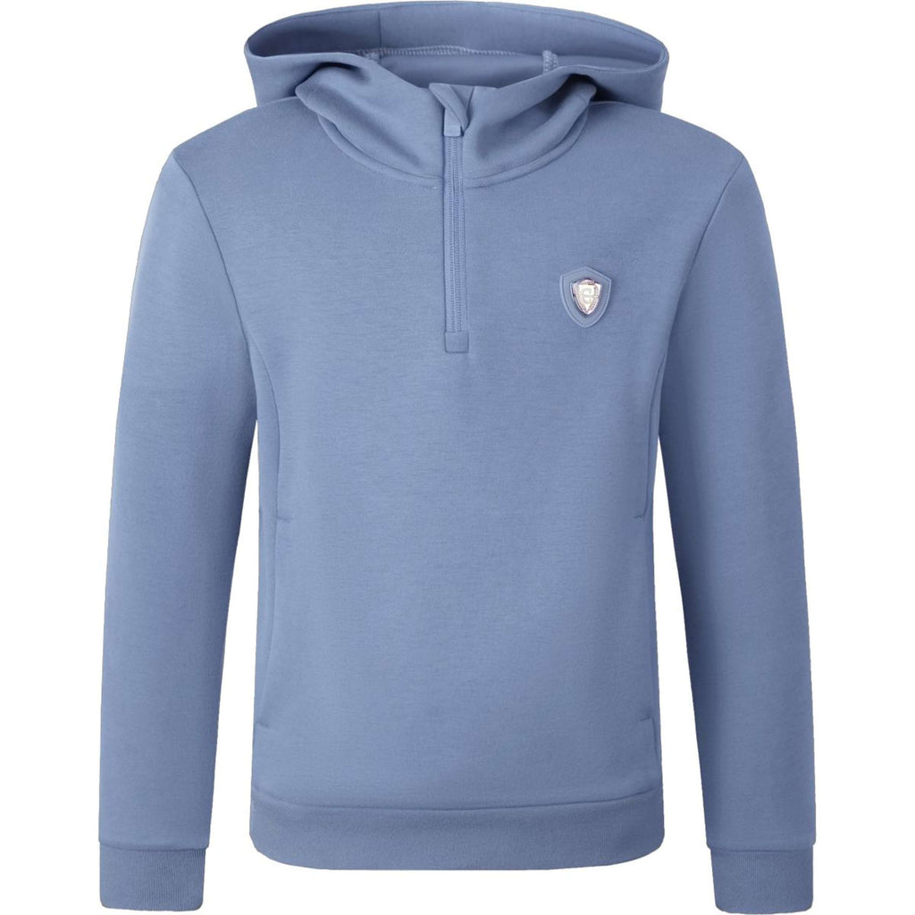 Covalliero Hoodie SS26 Niños Smoked Blue