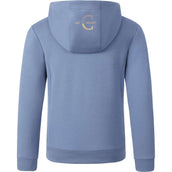Covalliero Hoodie SS26 Niños Smoked Blue
