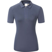 Covalliero Polo SS26 Mujer Azul Marino Oscuro