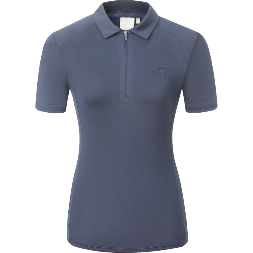 Covalliero Polo SS26 Mujer Azul Marino Oscuro Covalliero Polo SS26 Mujer Azul Marino Oscuro