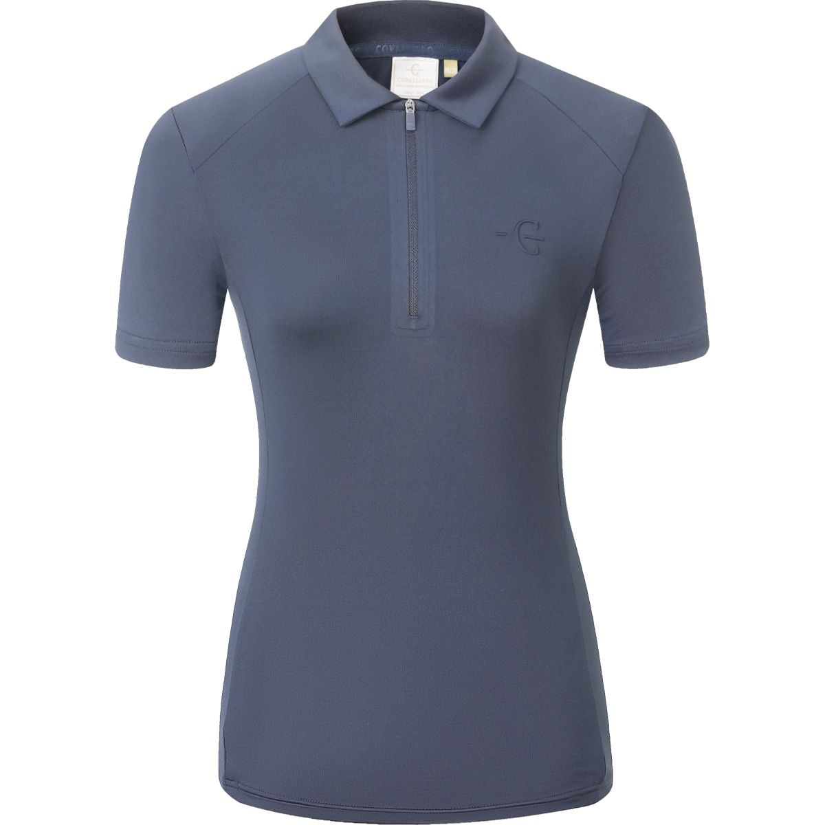 Covalliero Polo SS26 Mujer Azul Marino Oscuro