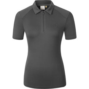 Covalliero Polo SS26 Mujer Negro