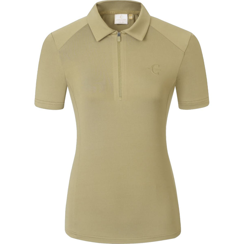 Covalliero Polo SS26 Mujer Nuez Covalliero Polo SS26 Mujer Nuez